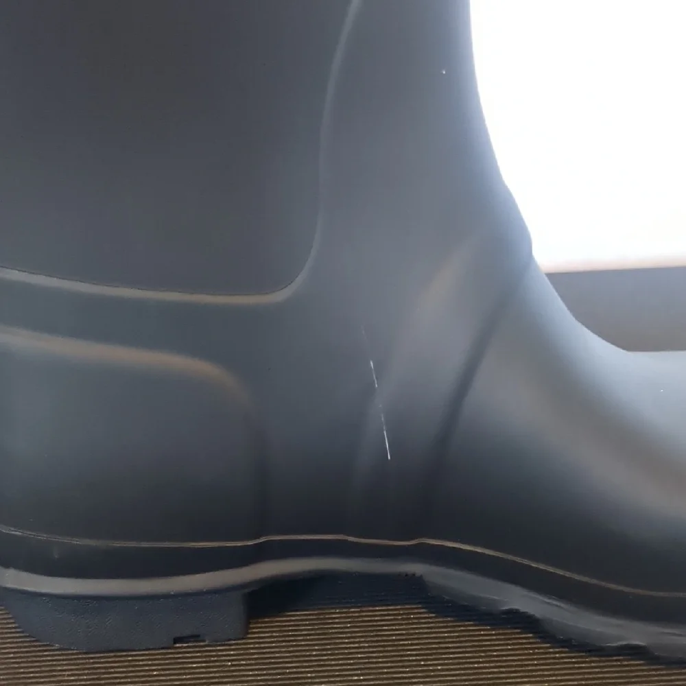 Hunter Black Tall Rain Boots - Picture 4 of 11